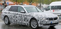 BMW 5-Series Touring скинул часть камуфляжа