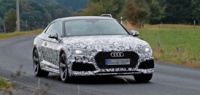 «Заряженный» Audi RS5 вышел на тестовые испытания
